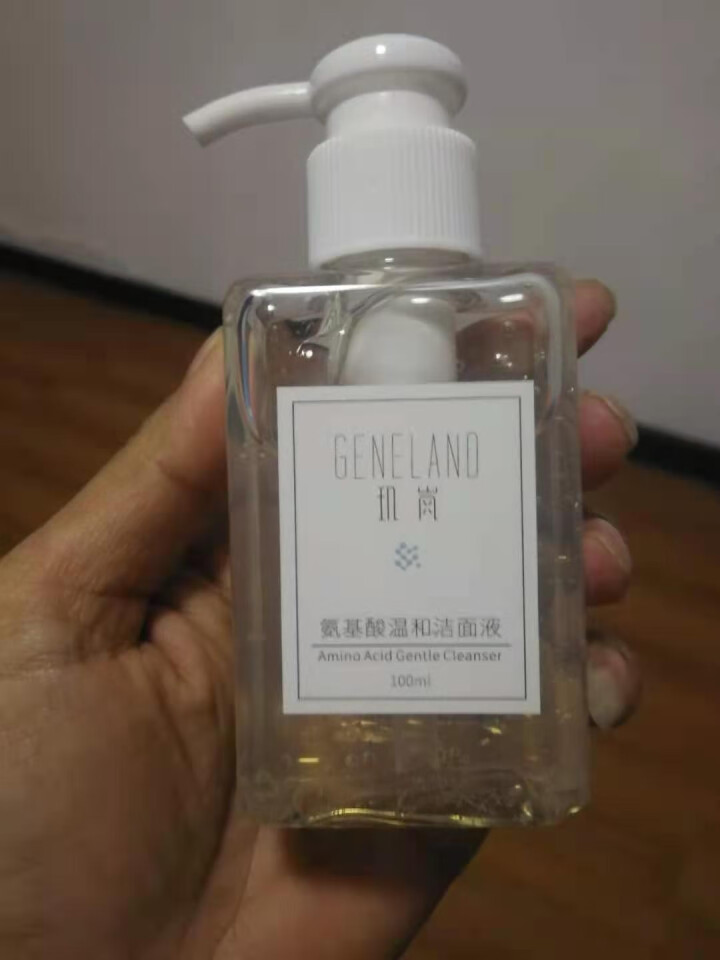 玑岚Geneland氨基酸温和洁面液弱酸性卸妆洗面奶 100ml 不紧绷保湿不伤肤 男女士敏感肌可用 氨基酸洁面液100ml怎么样，好用吗，口碑，心得，评价，试,第4张