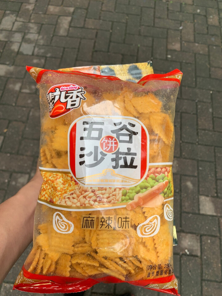 辈儿香手工锅巴袋装办公室休闲怀旧零食小吃网红爆款小时候的零食解馋膨化食品特产小吃整箱包邮 麻辣味怎么样，好用吗，口碑，心得，评价，试用报告,第4张