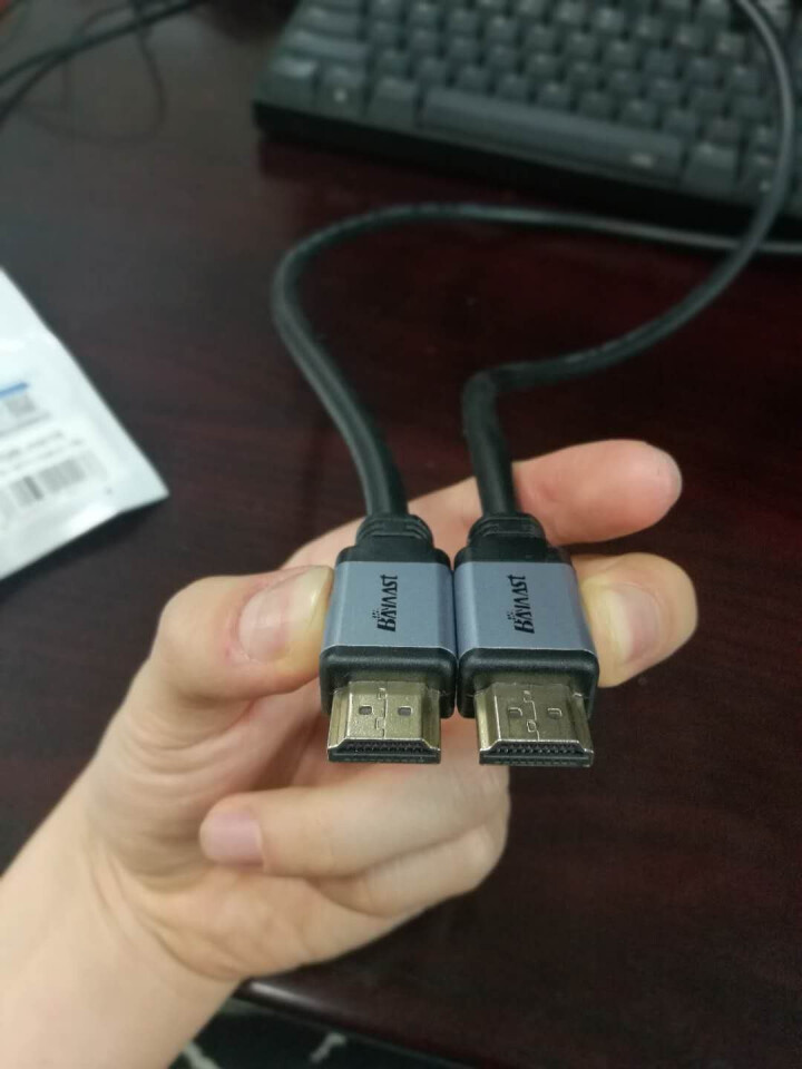 贝纳斯特 HDMI2.0数字高清线 HDMI4k公对公工程家装连接线视频hdmi线显示器电视机顶盒 1.5米怎么样，好用吗，口碑，心得，评价，试用报告,第4张