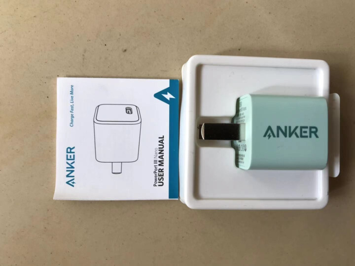 Anker安克 小彩充PD20W薄荷绿色苹果快充充电器iPhone12/11/SE/XR/XS手机 薄荷绿20W Nano充电器怎么样，好用吗，口碑，心得，评价,第3张