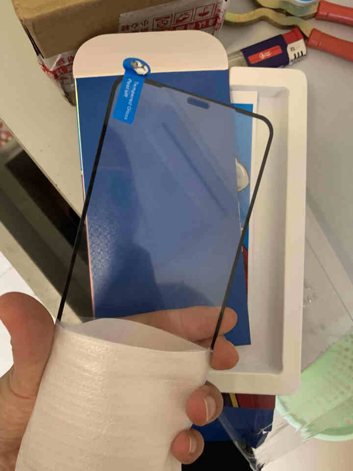 雕雕侠 苹果11/XR钢化膜 iPhone 11 Pro Max手机膜X/XS全屏覆盖防爆防指纹贴膜 苹果Xsmax/11Promax【钻石膜】全屏1片怎么样，,第4张