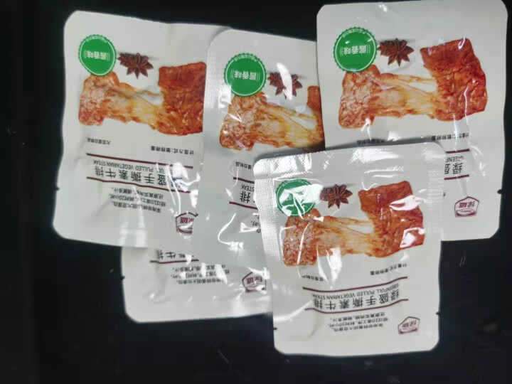 绿盛手撕102g素牛排素肉豆干素牛肉素食食品香辣条儿时怀旧小零食 酱香102g怎么样，好用吗，口碑，心得，评价，试用报告,第6张