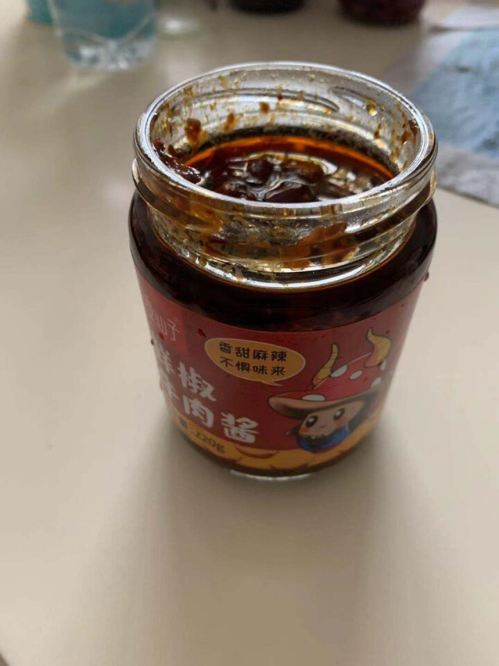 童仙子 [铜陵馆] 香菇 鲜椒牛肉酱 香菇原味牛肉多 拌饭拌面佐餐下饭酱220g 鲜椒牛肉酱220g两瓶装怎么样，好用吗，口碑，心得，评价，试用报告,第4张