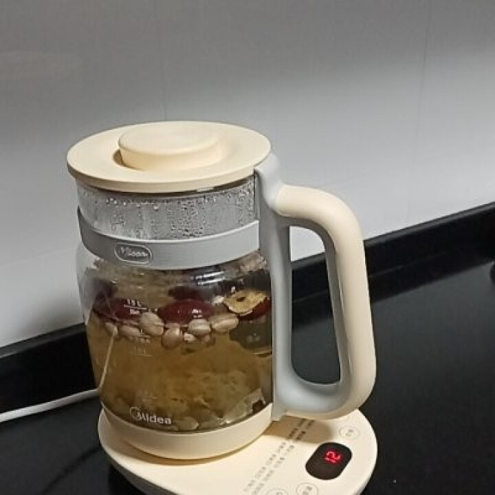 美的（Midea）养生壶煮茶器热水壶烧水壶煮茶壶花茶壶电茶壶1.5L电水壶 YS15P214A怎么样，好用吗，口碑，心得，评价，试用报告,第2张