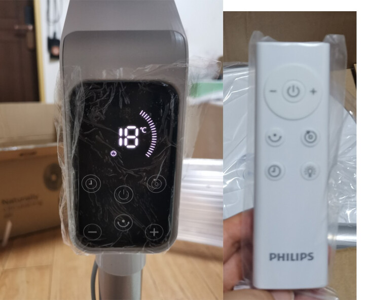 飞利浦(PHILIPS)空气循环扇电风扇家用落地扇立式摇头冷风扇直流变频无叶扇遥控APP四季扇 ACR2142CF（2021年上新白色远程遥控）怎么样，好用吗，,第5张