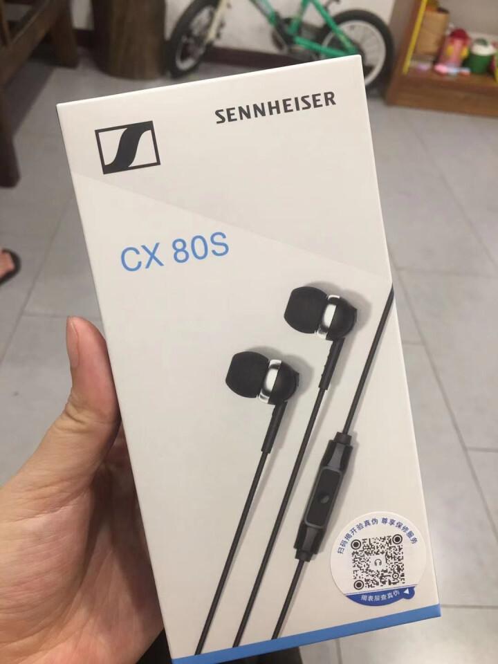 森海塞尔（Sennheiser） CX 80S音乐入耳式线控带麦高清通话低音强劲吃鸡游戏全民K歌耳机 黑色怎么样，好用吗，口碑，心得，评价，试用报告,第2张