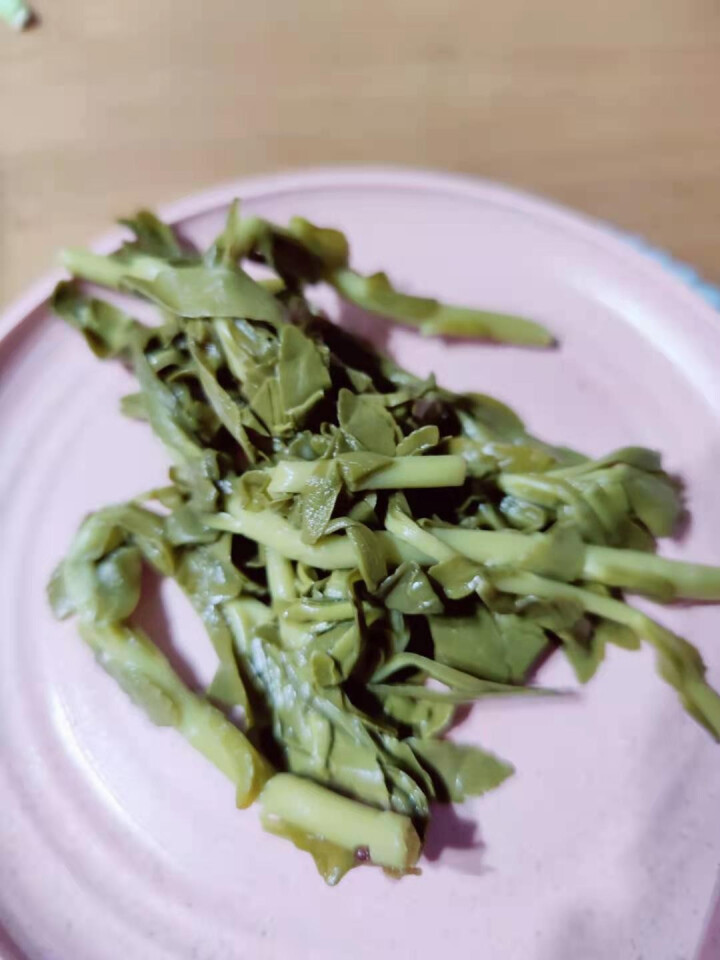 唐姨妈养心酸菜500g贵州特产无盐酸菜泡菜开胃菜凉拌老坛酸菜 养心菜酸菜500g*1袋怎么样，好用吗，口碑，心得，评价，试用报告,第4张