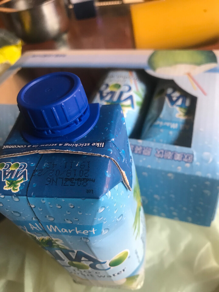 唯他可可（Vita Coco）天然椰子水进口NFC果汁饮料330ml*4瓶怎么样，好用吗，口碑，心得，评价，试用报告,第4张