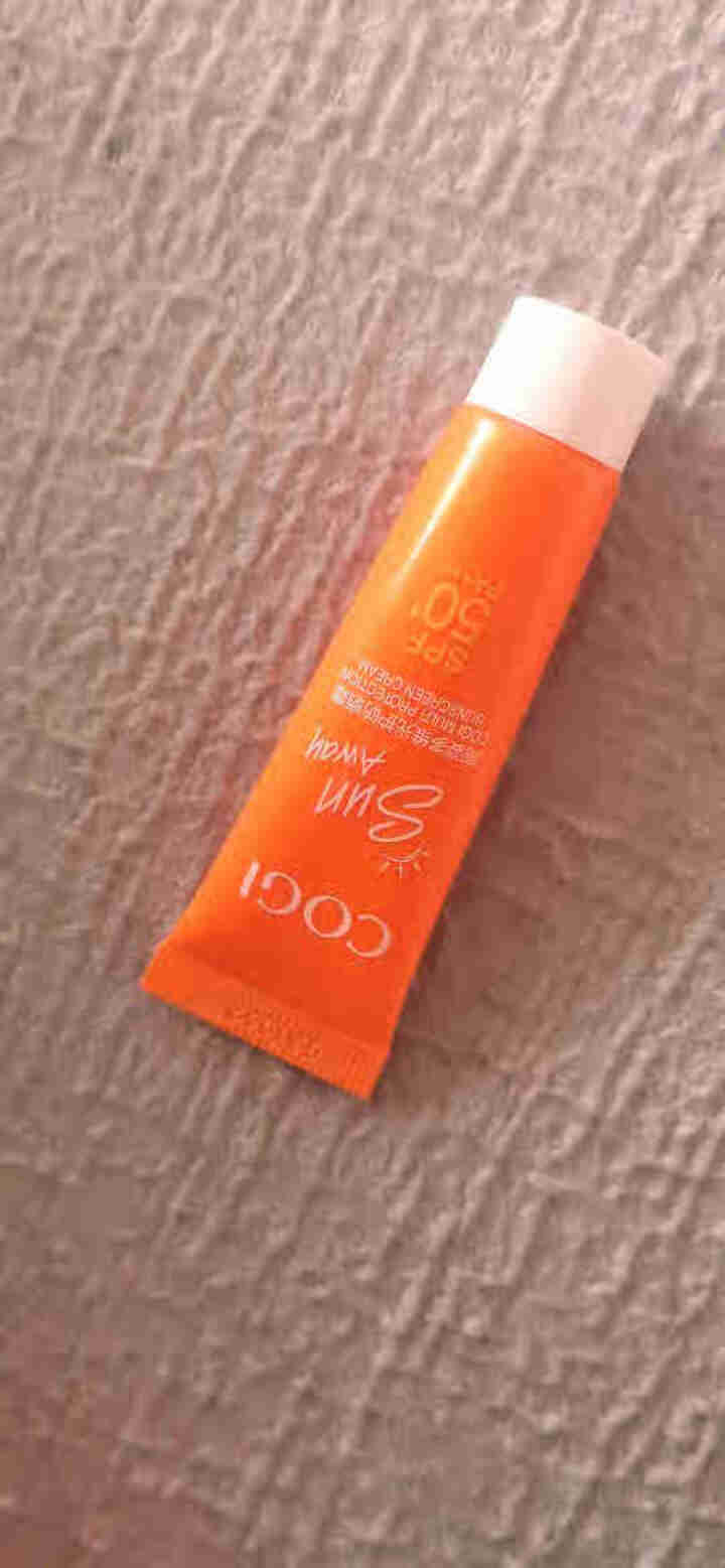 高姿 防晒霜女SPF50+PA+++面部隔离紫外线学生美白防晒霜10g [非卖品] 10g怎么样，好用吗，口碑，心得，评价，试用报告,第3张