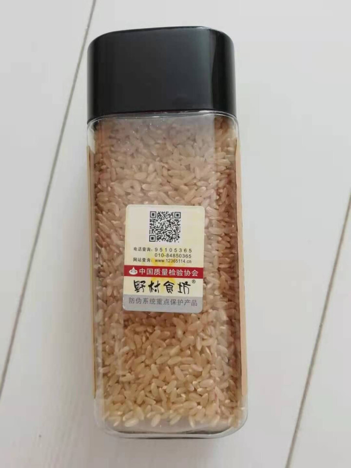 野村食坊 有机糙米 380g 东北特产罐装精品 五谷杂粮粗粮 米粥伴侣 【1罐】尝鲜装怎么样，好用吗，口碑，心得，评价，试用报告,第4张