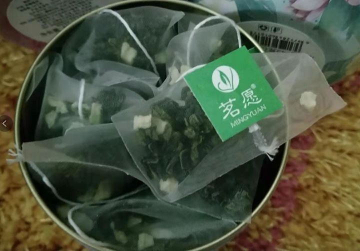 水果茶花茶礼盒 蜜桃玫瑰茉莉花茶花草茶茶包三角袋泡花果茶茶叶网红款送礼盒装 （蜜桃+玫瑰+茉莉）3罐礼盒装怎么样，好用吗，口碑，心得，评价，试用报告,第3张