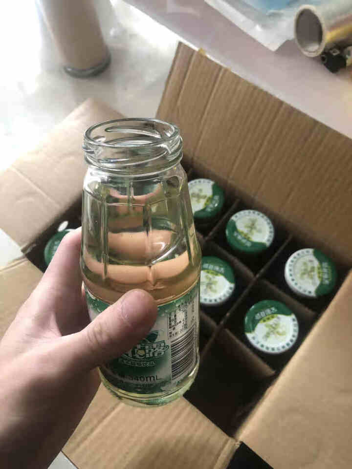 [黄石馆]珍珠果金银花露340ml*12玻璃瓶整箱成人儿童 维c植物饮品怎么样，好用吗，口碑，心得，评价，试用报告,第4张