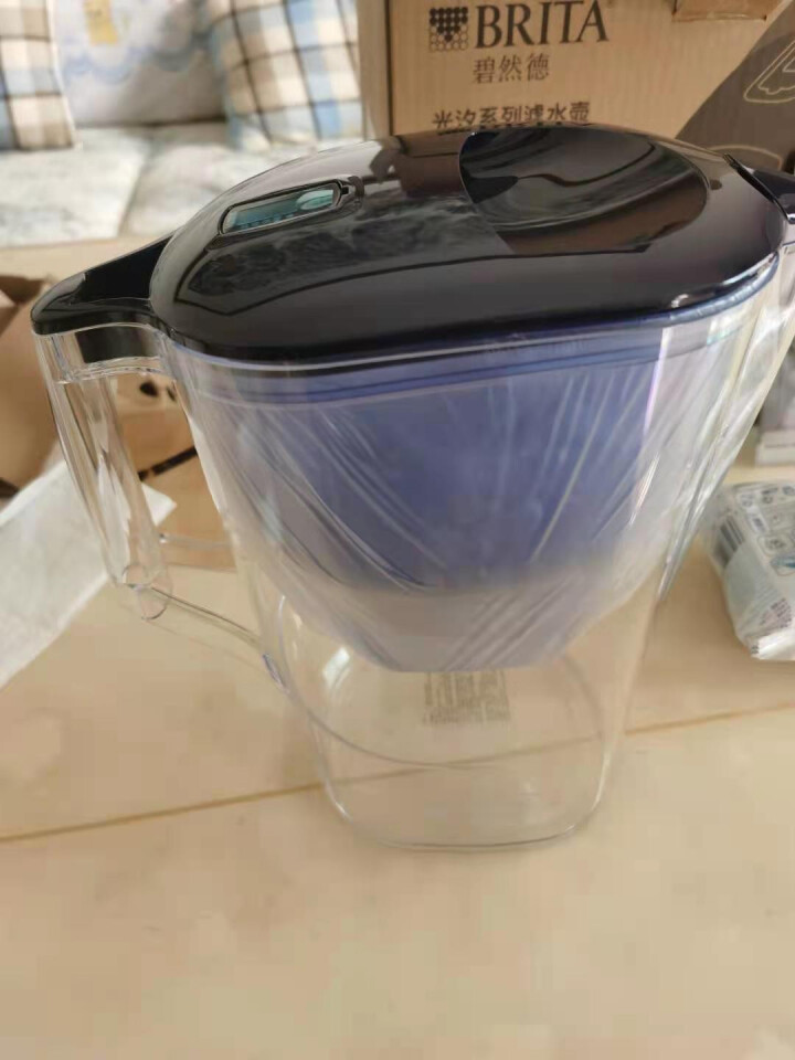 碧然德（BRITA）环保版过滤净水器 家用滤水壶 净水壶Aluna光汐系列 3.5L(蓝)+去水垢专家版滤芯 3枚装怎么样，好用吗，口碑，心得，评价，试用报告,第5张