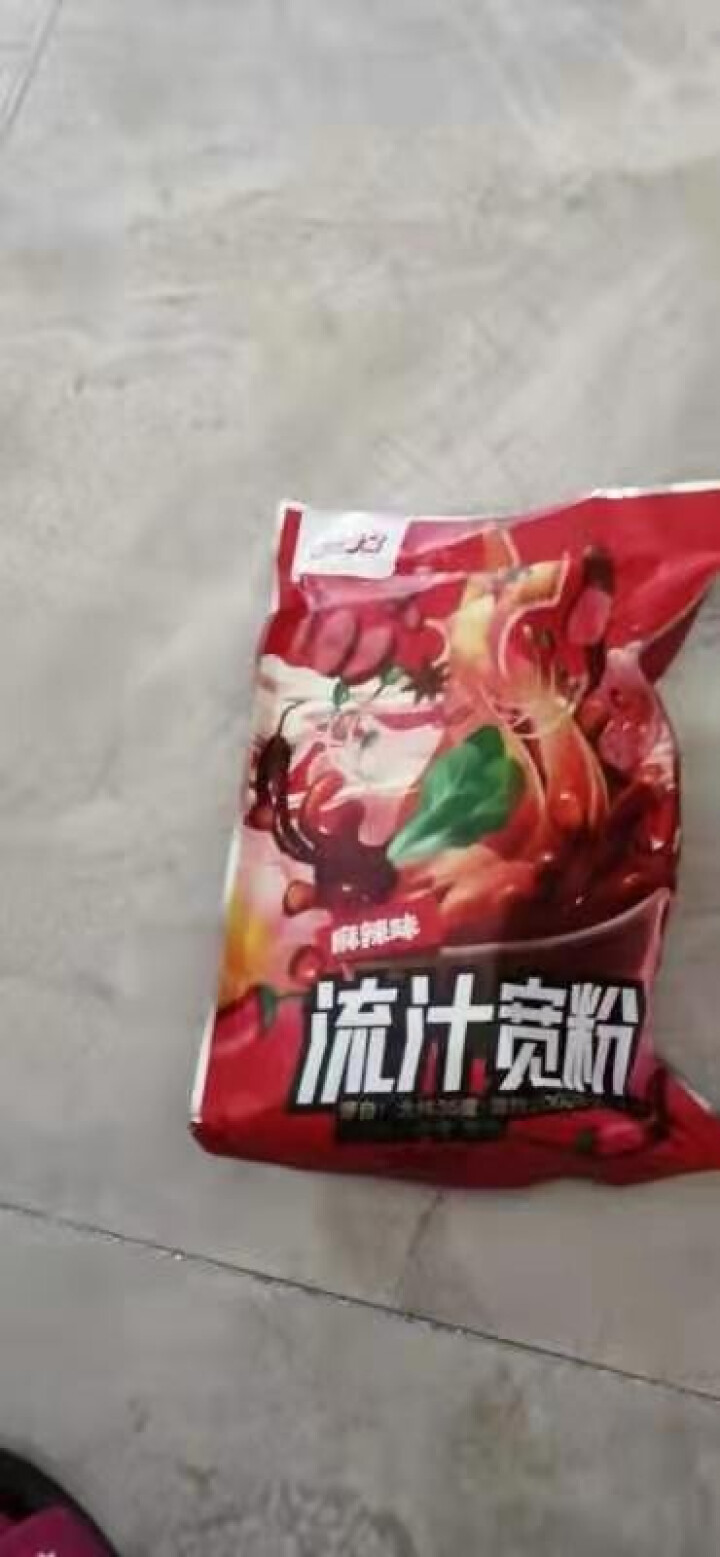 粉呆呆 麻辣流汁宽粉带料包 甘肃定西土豆宽粉 螺霸王酸辣螺蛳粉白家陈记马铃薯粉条 速食宽粉 粉呆呆流汁宽粉 271g*1袋怎么样，好用吗，口碑，心得，评价，试用,第2张