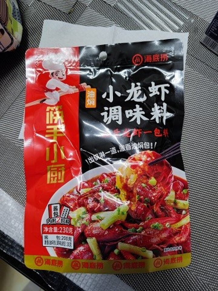 海底捞 小龙虾调味料 四川特色干锅料调味品香锅调味料 油焖小龙虾调味料230g怎么样，好用吗，口碑，心得，评价，试用报告,第2张