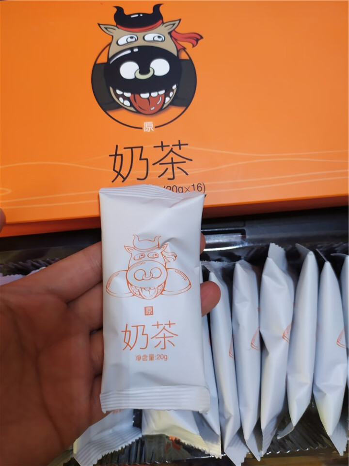 九匠牛奶茶粉 内蒙古经典原味奶茶 香浓原味奶茶冲饮饮料 办公室冲调饮品 320g（20g*16袋） 原味怎么样，好用吗，口碑，心得，评价，试用报告,第4张