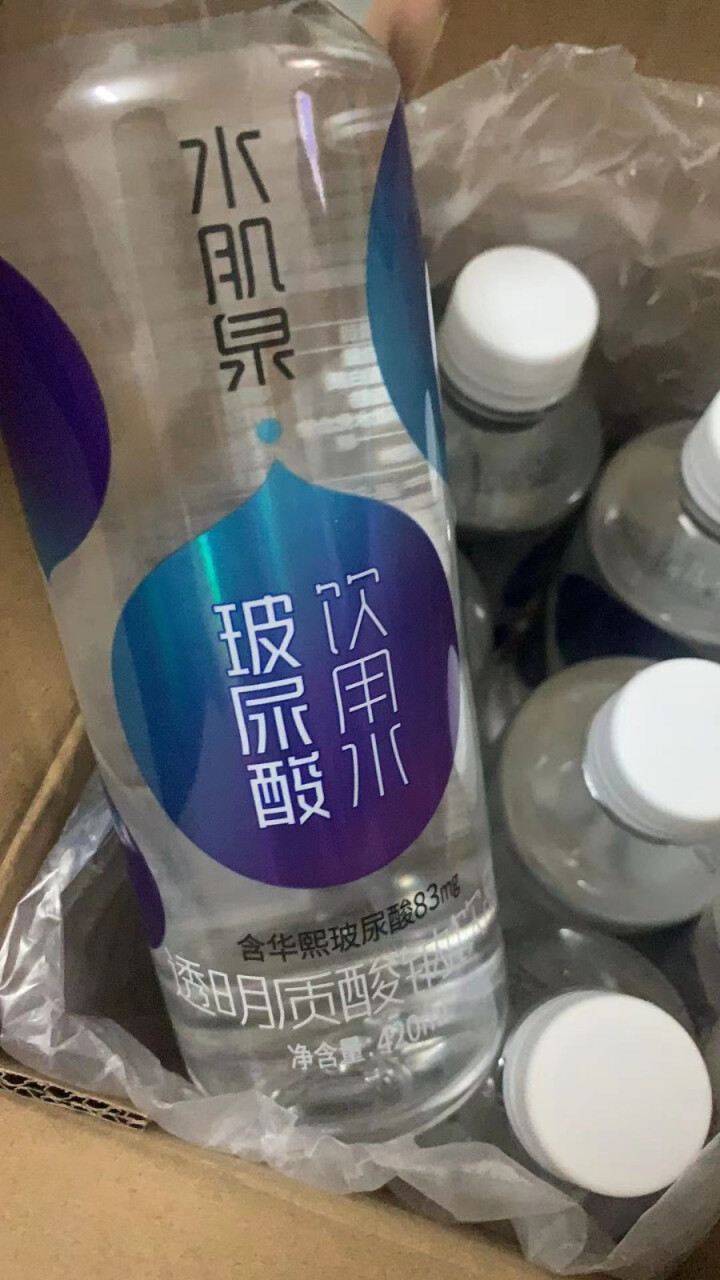 水肌泉玻尿酸饮用水 透明质酸钠饮品 含食品级华熙玻尿酸  420ml*6瓶怎么样，好用吗，口碑，心得，评价，试用报告,第4张