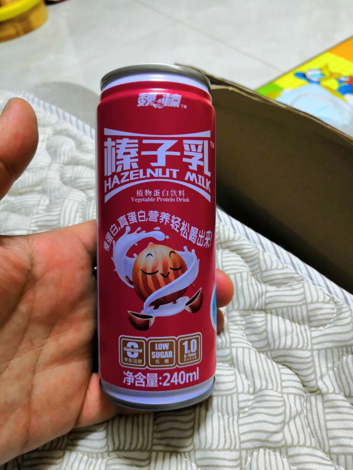 魏榛榛子乳植物蛋白饮料 醇香240ml*1+柔香180ml*1试用装怎么样，好用吗，口碑，心得，评价，试用报告,第4张