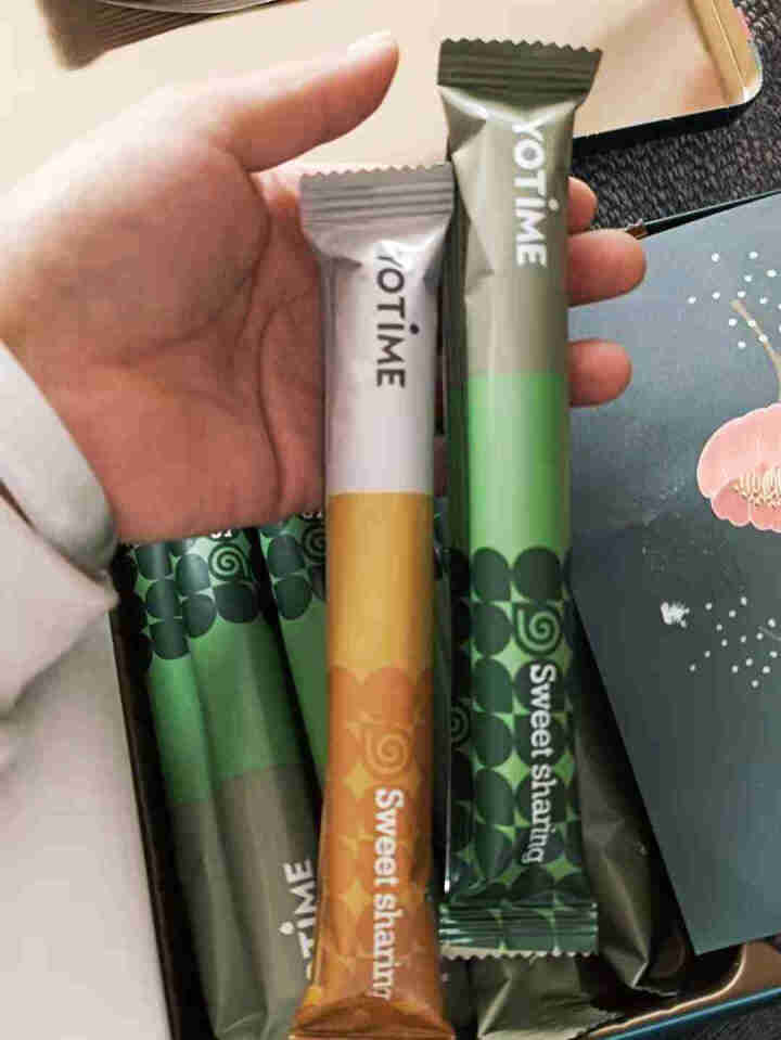 YOTIME 蛋卷礼盒饼干休闲零食小吃 抹茶可可原味鸡蛋卷酥蛋黄卷 下午茶点心休闲食品大礼包 苏酥蛋卷礼盒（原味+抹茶味）怎么样，好用吗，口碑，心得，评价，试用,第3张