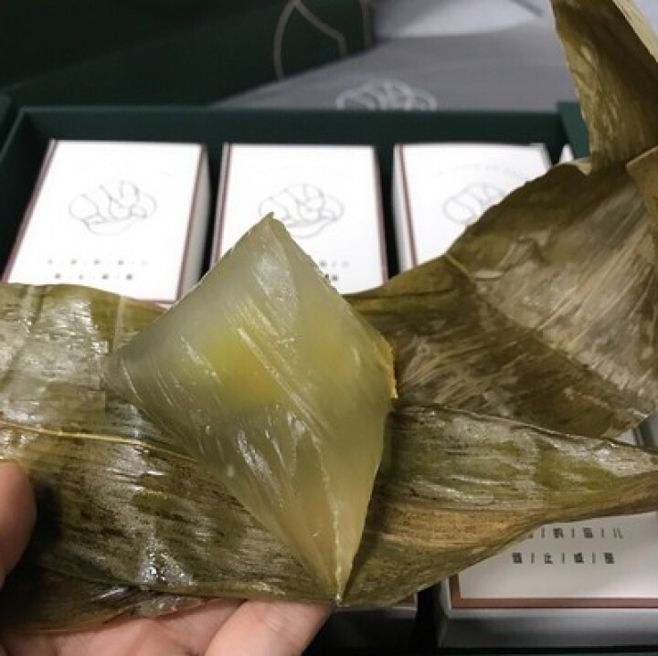 YOTIME 湿燕窝水晶粽子礼盒 冰心粽燕窝粽子 即食星冰粽端午节礼品 高端粽子礼盒送礼佳品团购定制 燕窝水晶粽礼盒（5g燕窝/枚）怎么样，好用吗，口碑，心得，,第4张