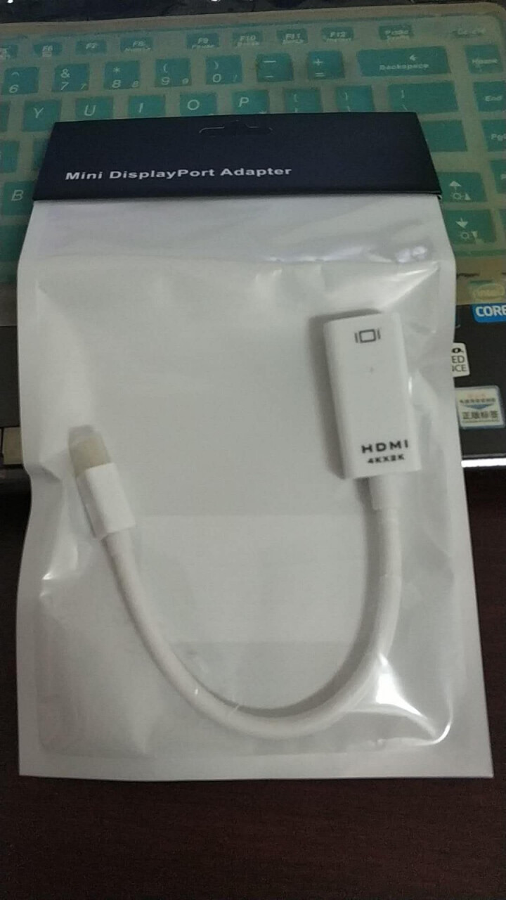 鑫喆 微软surface pro视频转接器Mini DP转HDMI转换器VGA转接线投影仪 HDMI适配器【4K*2K】塑料白色怎么样，好用吗，口碑，心得，评价,第1张