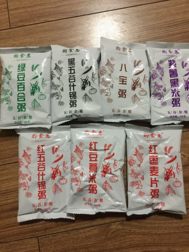 购食惠 7日粥道 五谷杂粮 粥米 7种700g（粥米 粗粮 组合 杂粮 八宝粥原料）怎么样，好用吗，口碑，心得，评价，试用报告,第4张