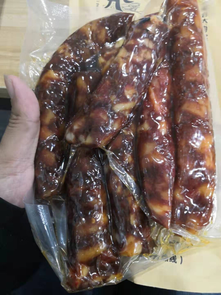 农老九  麻辣香肠贵州黎平特产农家制作烟熏香肠500g怎么样，好用吗，口碑，心得，评价，试用报告,第3张