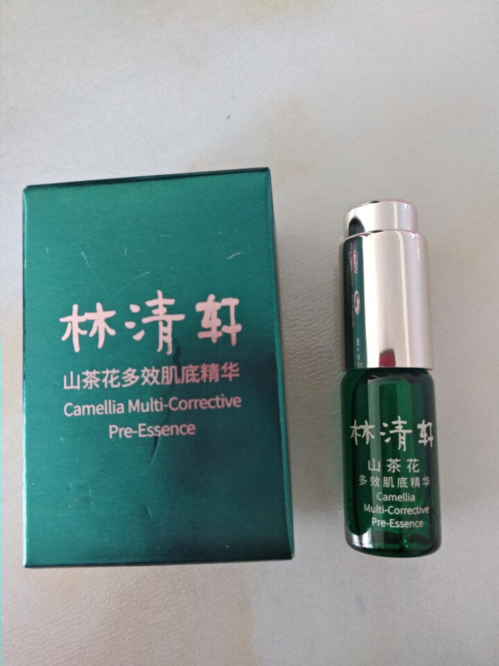 林清轩 山茶花多效肌底精华旅行装3ml 修复肌底提升肌肤抵御力怎么样，好用吗，口碑，心得，评价，试用报告,第2张