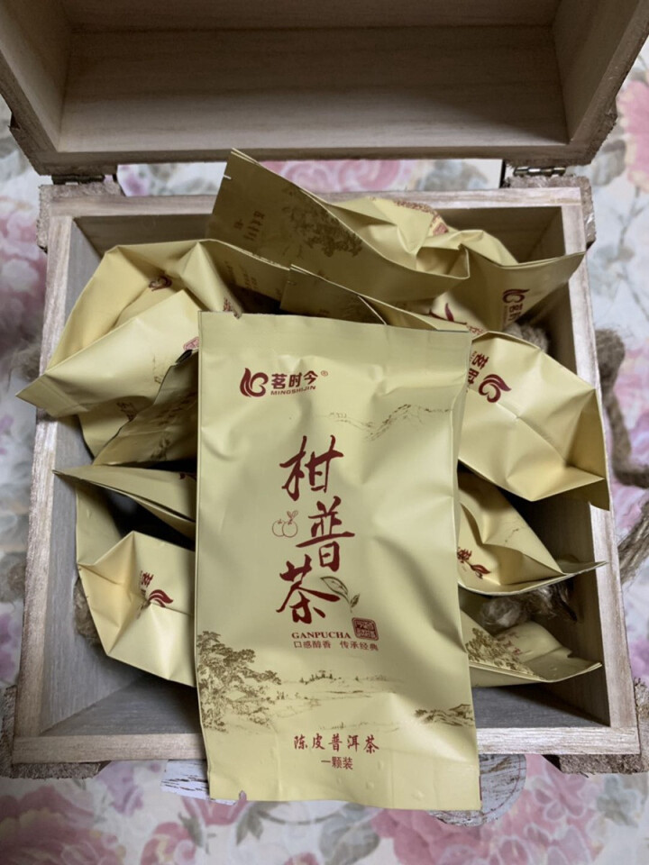 茗时今 珍藏版小青柑橘普洱茶 500克 茶叶 新会柑普茶 陈皮黑茶熟茶桔普茶 木桶装中秋茶礼 珍藏升级版小青柑怎么样，好用吗，口碑，心得，评价，试用报告,第3张