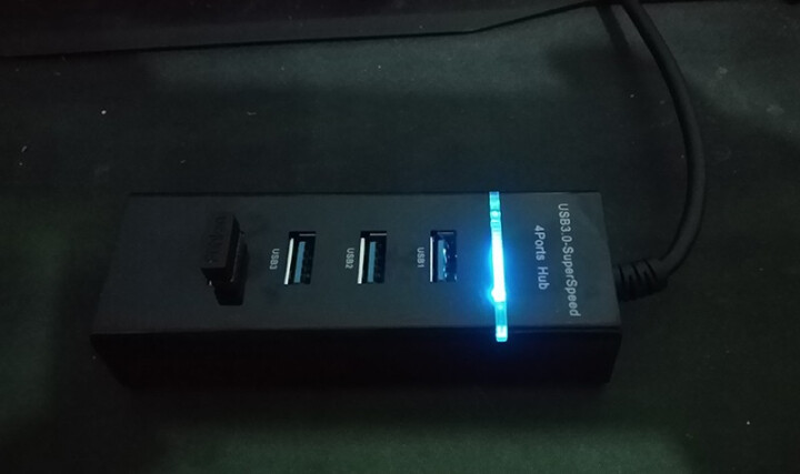 时雨（SIYUNR）USB3.0分线器 高速4口HUB 多接口扩展转换器 笔记本电脑一拖四集线器 SY,第4张