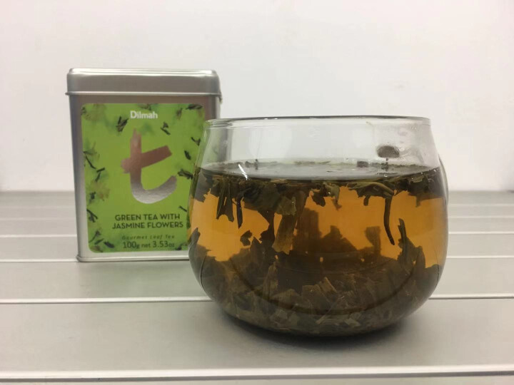 Dilmah迪尔玛（T系列）罐装散装茶叶斯里兰卡进口 茉莉绿茶（效期至2021.10）怎么样，好用吗，口碑，心得，评价，试用报告,第6张