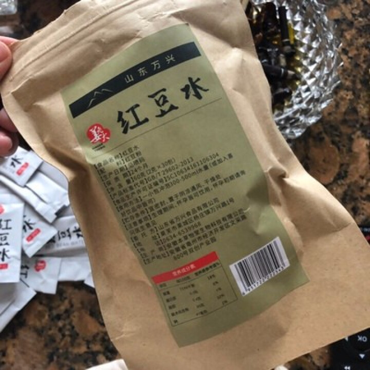 姜老大红豆薏仁水冲泡30倍浓缩薏仁水红豆水冲饮红豆薏米粉30包*2袋怎么样，好用吗，口碑，心得，评价，试用报告,第2张