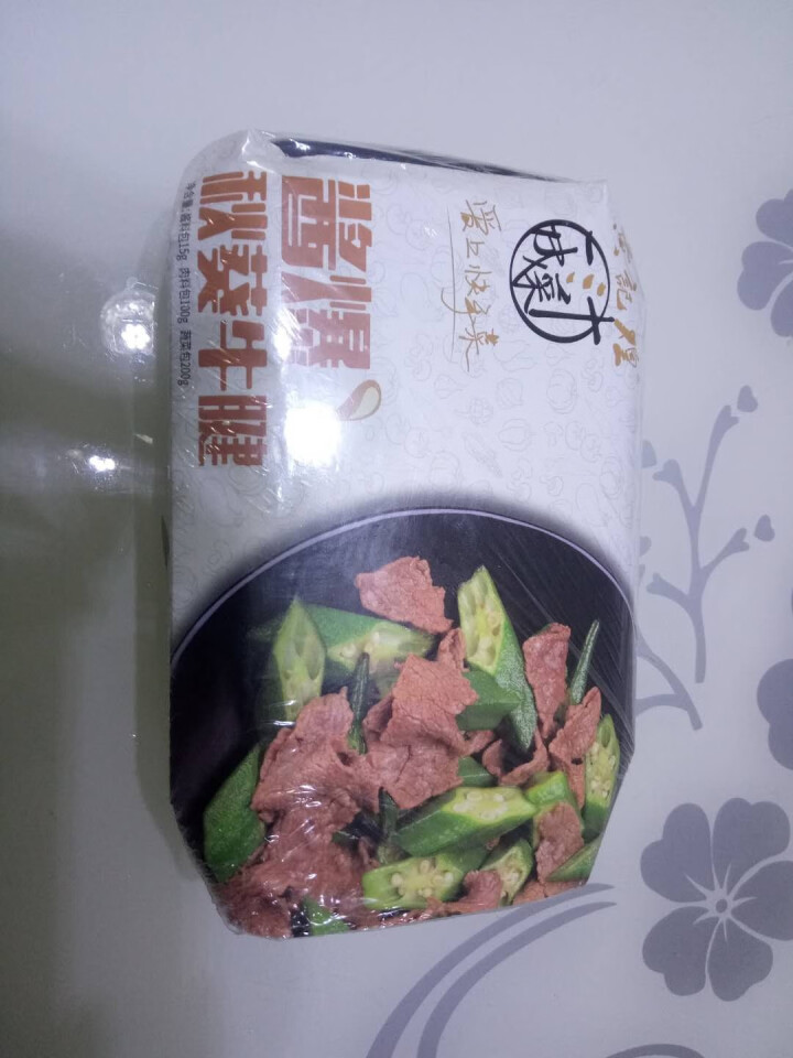 黄記煌 酱爆秋葵牛腱 315g 一汁成菜方便菜怎么样，好用吗，口碑，心得，评价，试用报告,第2张