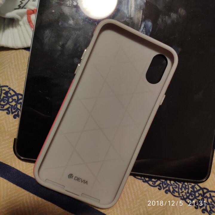 迪沃 iphone xs max手机壳 苹果X/XS/XR保护套 全包防摔硬壳 男女个性超薄抖音同款 iphoneX/Xs蓝色怎么样，好用吗，口碑，心得，评价，,第4张