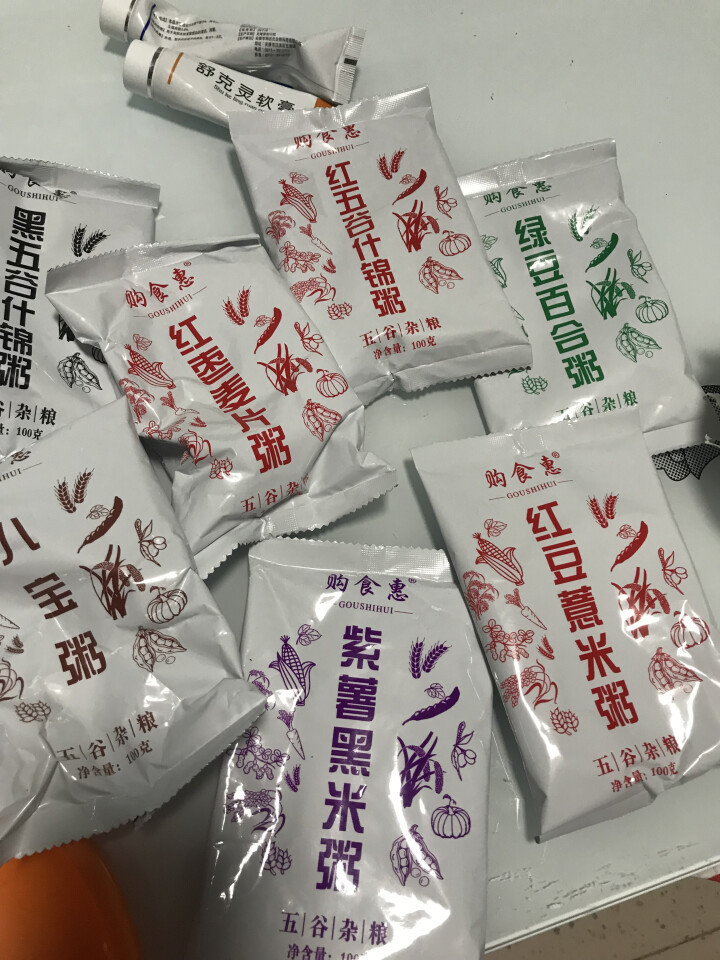 购食惠 7日粥道 五谷杂粮 粥米 7种700g（粥米 粗粮 组合 杂粮 八宝粥原料）怎么样，好用吗，口碑，心得，评价，试用报告,第4张