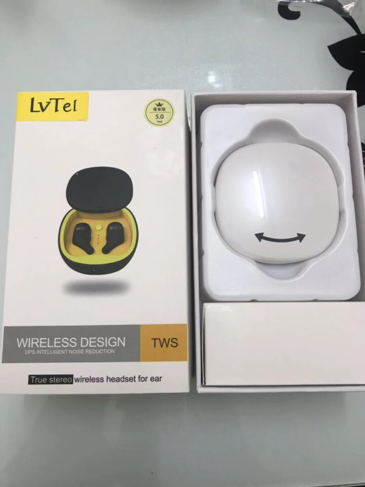 路威特尔（lvtel） A2真无线蓝牙耳机 5.0智能配对 双耳通话tws入耳式运动迷你超小音质超棒 白色怎么样，好用吗，口碑，心得，评价，试用报告,第3张