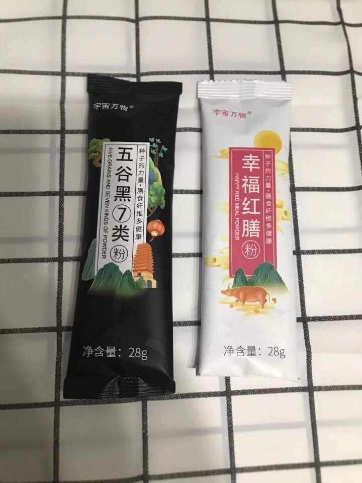 宇宙万物 五谷杂粮冲泡即食谷物营养膳食代餐粉 免费试用2袋怎么样，好用吗，口碑，心得，评价，试用报告,第3张