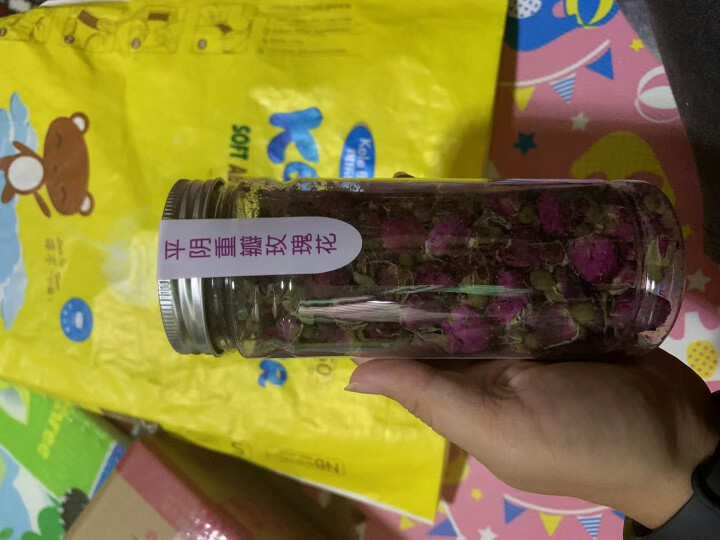 诺上花玫瑰花茶平阴重瓣红玫瑰花蕾茶怎么样，好用吗，口碑，心得，评价，试用报告,第4张