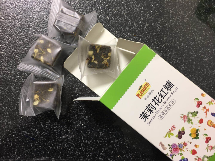 （买2送1）帕拉蒂托红糖姜茶 老姜驱寒红糖块176g 大姨妈玫瑰红糖 月子桂花茉莉花红糖 茉莉花红糖怎么样，好用吗，口碑，心得，评价，试用报告,第3张