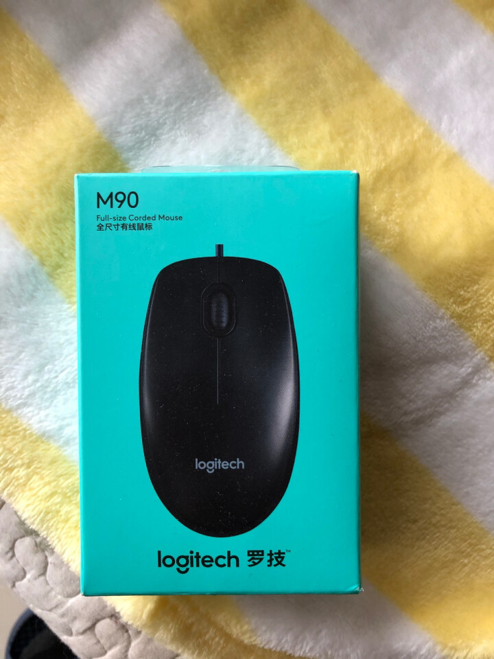 罗技（Logitech） M90有线鼠标USB通用办公笔记本台式机家用U口鼠标吃鸡游戏人体工学鼠标 黑色怎么样，好用吗，口碑，心得，评价，试用报告,第2张