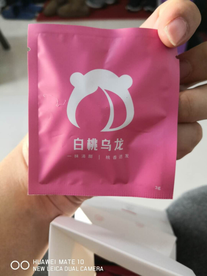 买一送一】天晓茗润 茶叶 花草茶组合 水果茶 茉莉绿茶 白桃乌龙 桂花乌龙 三角茶包袋泡花茶包 白桃乌龙(10袋一盒)怎么样，好用吗，口碑，心得，评价，试用报告,第4张