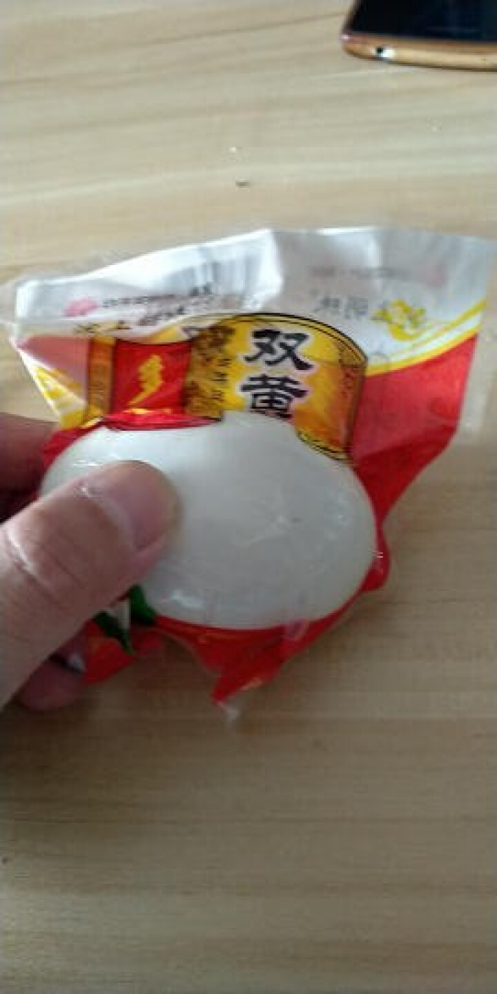 购食惠 双黄咸鸭蛋 双黄蛋 白洋淀油黄咸蛋熟 1枚装110g怎么样，好用吗，口碑，心得，评价，试用报告,第2张