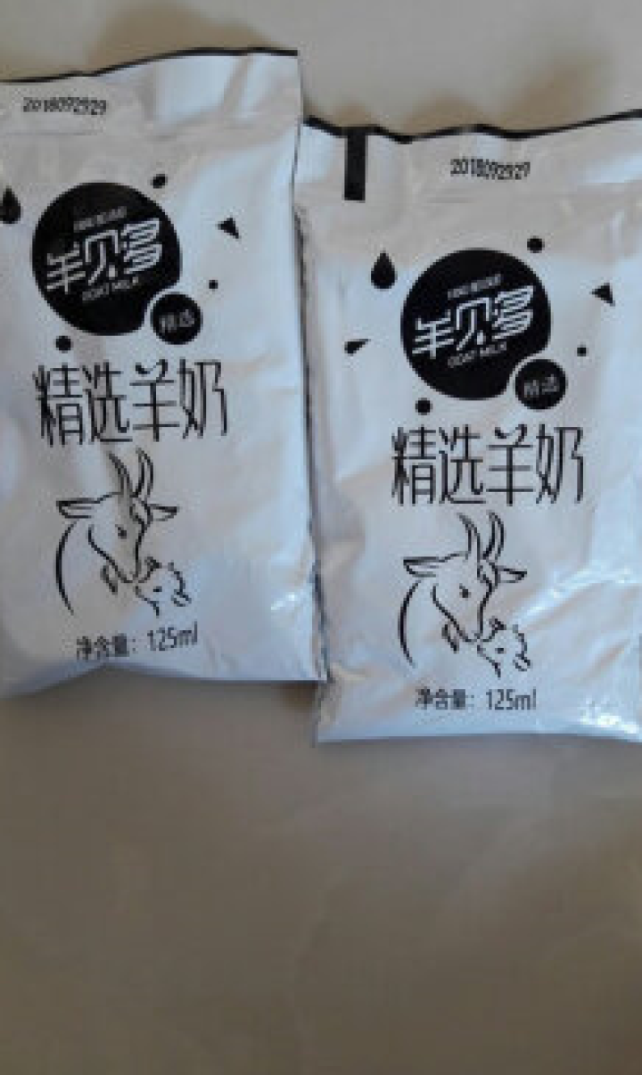 【新品上市】羊贝多精选山羊奶百利包袋装非纯羊奶新鲜液态羊乳125ml*12袋/箱老年孕妇儿童 2袋试喝装怎么样，好用吗，口碑，心得，评价，试用报告,第4张