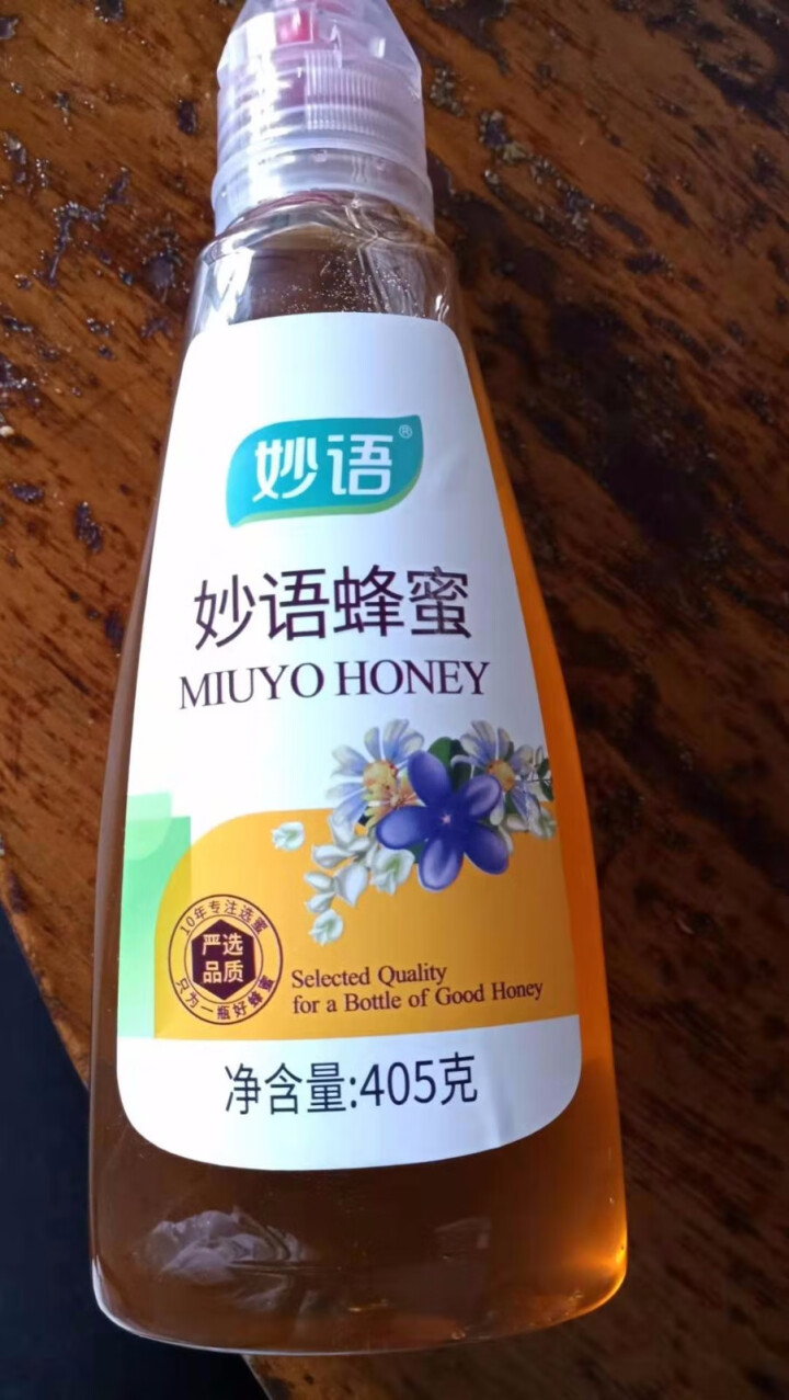 妙语（MiuYo）纯净天然农家自产土取蜂蜜 405g*1瓶怎么样，好用吗，口碑，心得，评价，试用报告,第3张