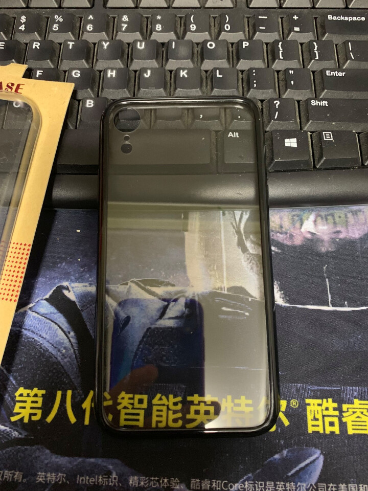 阳光沃苹果iPhonex/XR/XS/XS Max手机壳玻璃壳全包超薄透明防摔硅胶套8x高清耐刮 iPhone黑色边框 iPhone X怎么样，好用吗，口碑，心,第3张