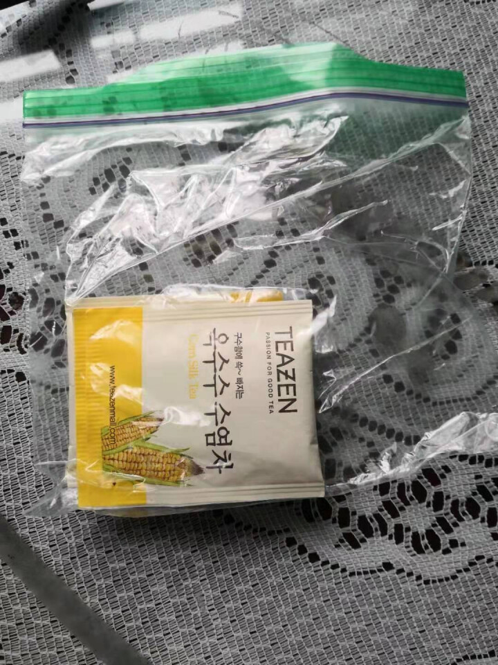 TEAZEN韩国进口玉米须茶代用茶 独立小包装茶包袋泡茶300克 茶包1.5g*200袋玉米须茶ag 试用装，单拍不发货怎么样，好用吗，口碑，心得，评价，试用报,第4张