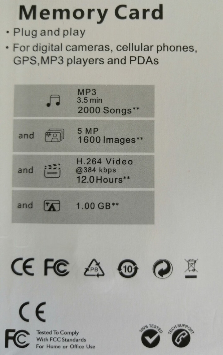 手机内存卡闪迪迷你micro sd卡tf存储卡家用监控摄像头行车记录仪高速扩展卡 黑色 手机/mp3/mp4音箱通用存储卡,第3张