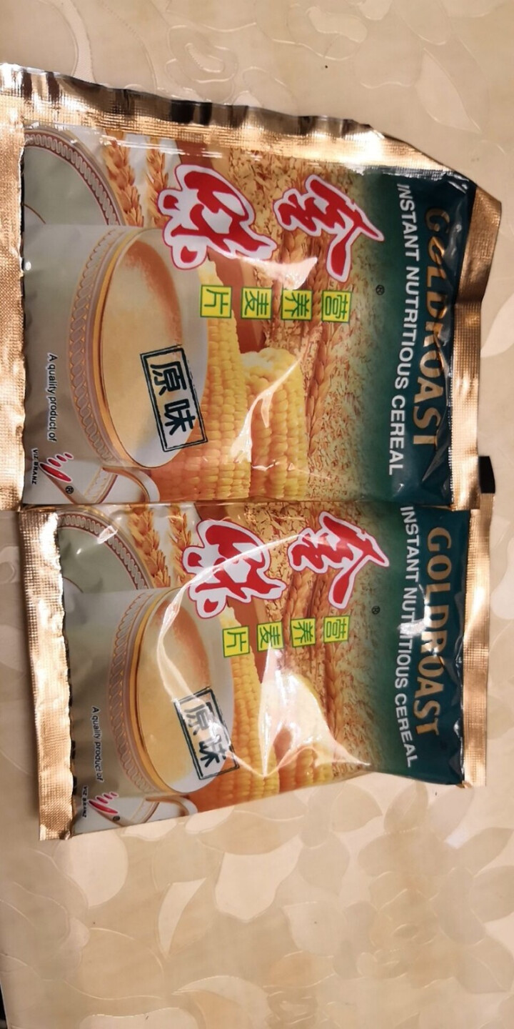 【汕头馆】金味麦片原味1.5kg家庭装谷物即食燕麦 成人学生营养早餐冲饮怎么样，好用吗，口碑，心得，评价，试用报告,第4张