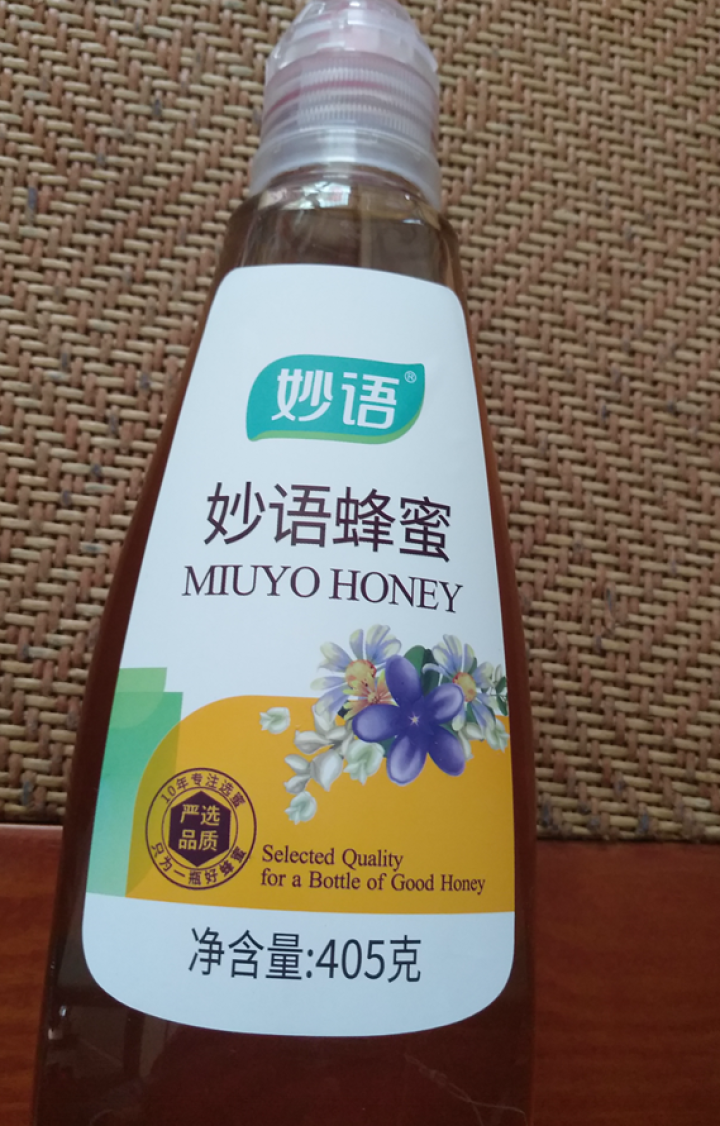 妙语（MiuYo）纯净天然农家自产土取蜂蜜 405g*1瓶怎么样，好用吗，口碑，心得，评价，试用报告,第2张