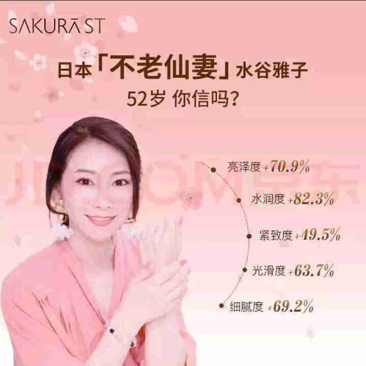 SAKURA ST日本进口面膜补水保湿提亮肤色肌底修护紧致抗皱高效渗透平衡水油 抗糖面膜体验装【25ml/片*1】怎么样，好用吗，口碑，心得，评价，试用报告,第2张